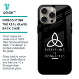 Everything Is Connected Glass Case for iPhone 15 Pro Max