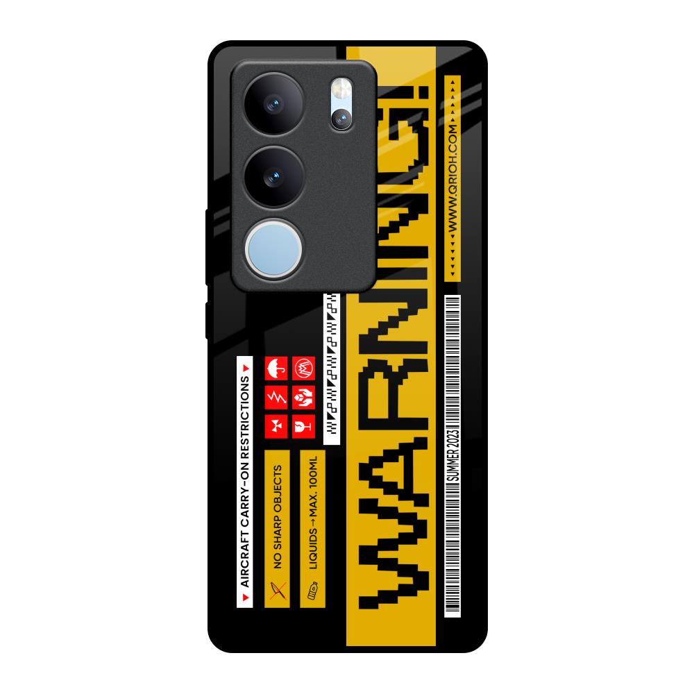 Aircraft Warning Vivo V29 5G Glass Back Cover Online