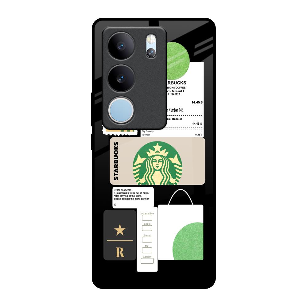 Coffee Latte Vivo V29 5G Glass Back Cover Online