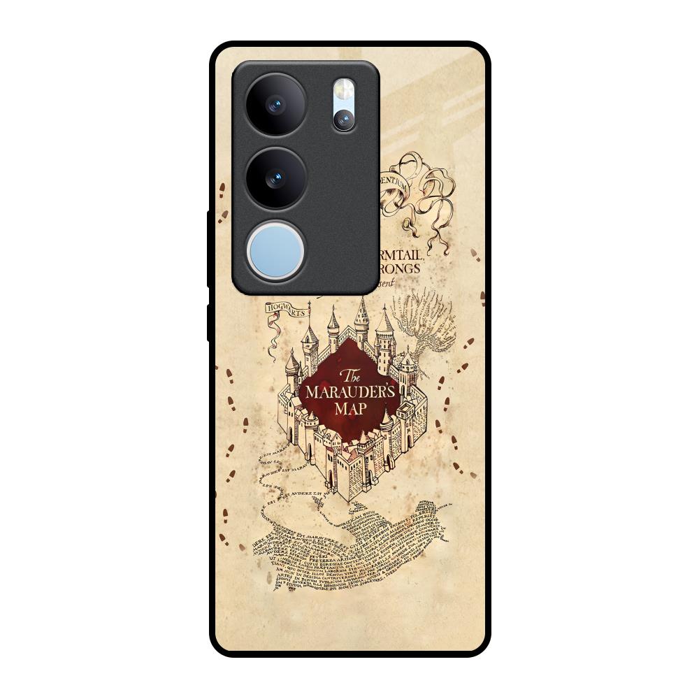 Magical Map Vivo V29 5G Glass Back Cover Online