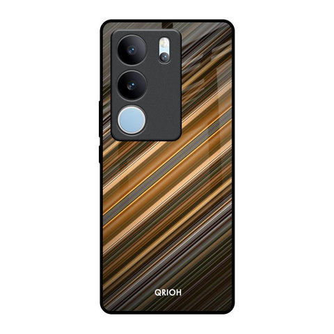 Diagonal Slash Pattern Vivo V29 5G Glass Back Cover Online