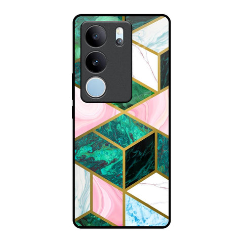 Seamless Green Marble Vivo V29 5G Glass Back Cover Online