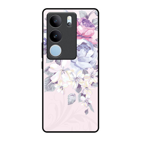 Elegant Floral Vivo V29 5G Glass Back Cover Online
