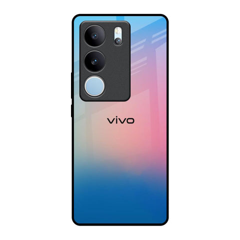 Blue & Pink Ombre Vivo V29 5G Glass Back Cover Online