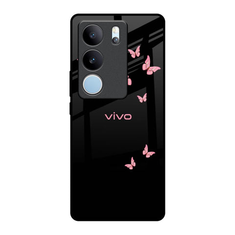 Fly Butterfly Vivo V29 5G Glass Back Cover Online