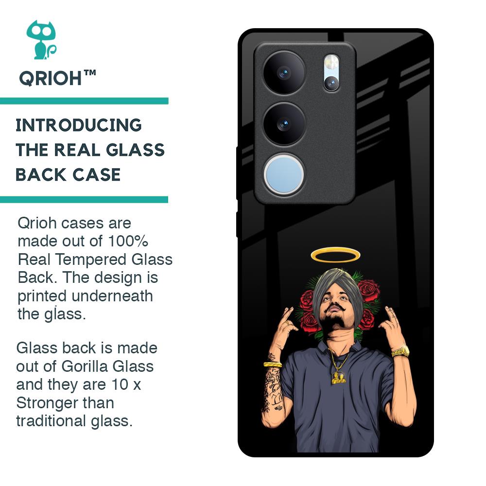 Punjabi Singer Poster Glass Case for Vivo V29 5G