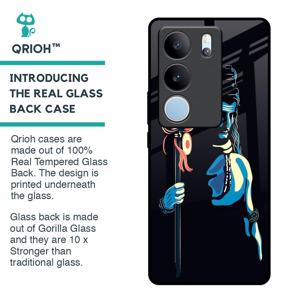 Mahakal Glass Case For Vivo V29 5G