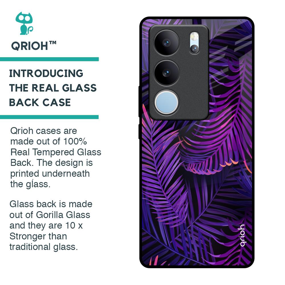 Plush Nature Glass Case for Vivo V29 5G