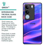 Colorful Dunes Glass Case for Vivo V29 5G