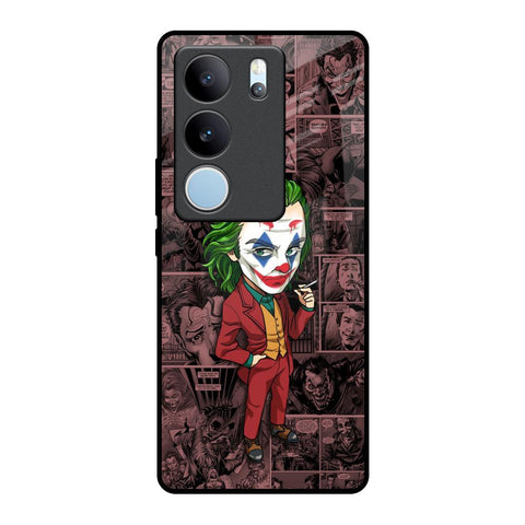 Joker Cartoon Vivo V29 Pro 5G Glass Back Cover Online
