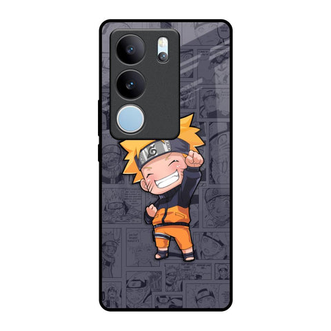 Orange Chubby Vivo V29 Pro 5G Glass Back Cover Online