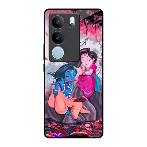 Radha Krishna Art Vivo V29 Pro 5G Glass Back Cover Online