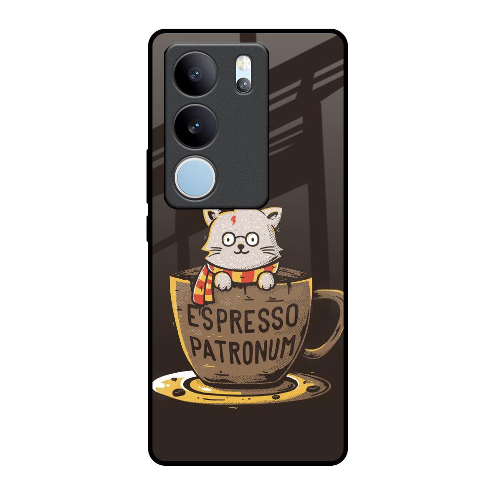 Tea With Kitty Vivo V29 Pro 5G Glass Back Cover Online