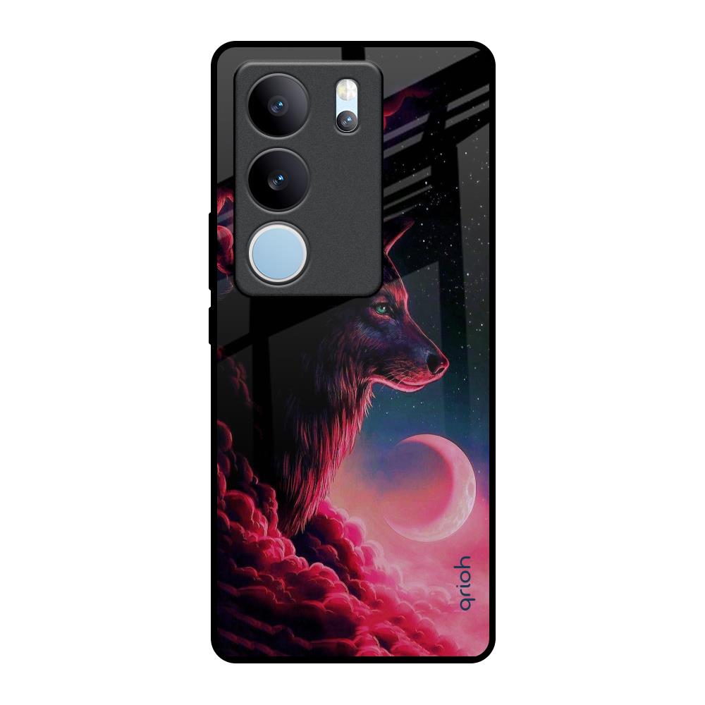 Moon Wolf Vivo V29 Pro 5G Glass Back Cover Online