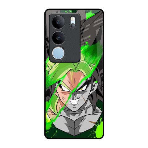 Anime Green Splash Vivo V29 Pro 5G Glass Back Cover Online