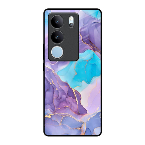 Alcohol ink Marble Vivo V29 Pro 5G Glass Back Cover Online