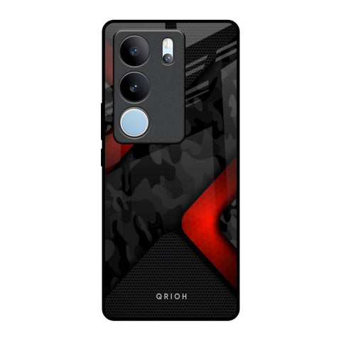 Modern Camo Abstract Vivo V29 Pro 5G Glass Back Cover Online