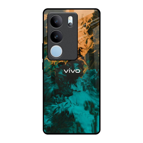 Watercolor Wave Vivo V29 Pro 5G Glass Back Cover Online