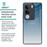 Deep Sea Space Glass Case for Vivo V29 Pro 5G