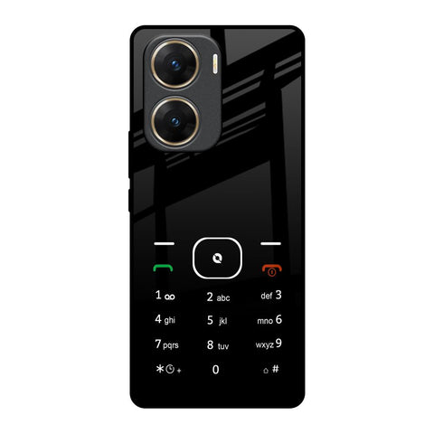 Classic Keypad Pattern Vivo V29e 5G Glass Back Cover Online