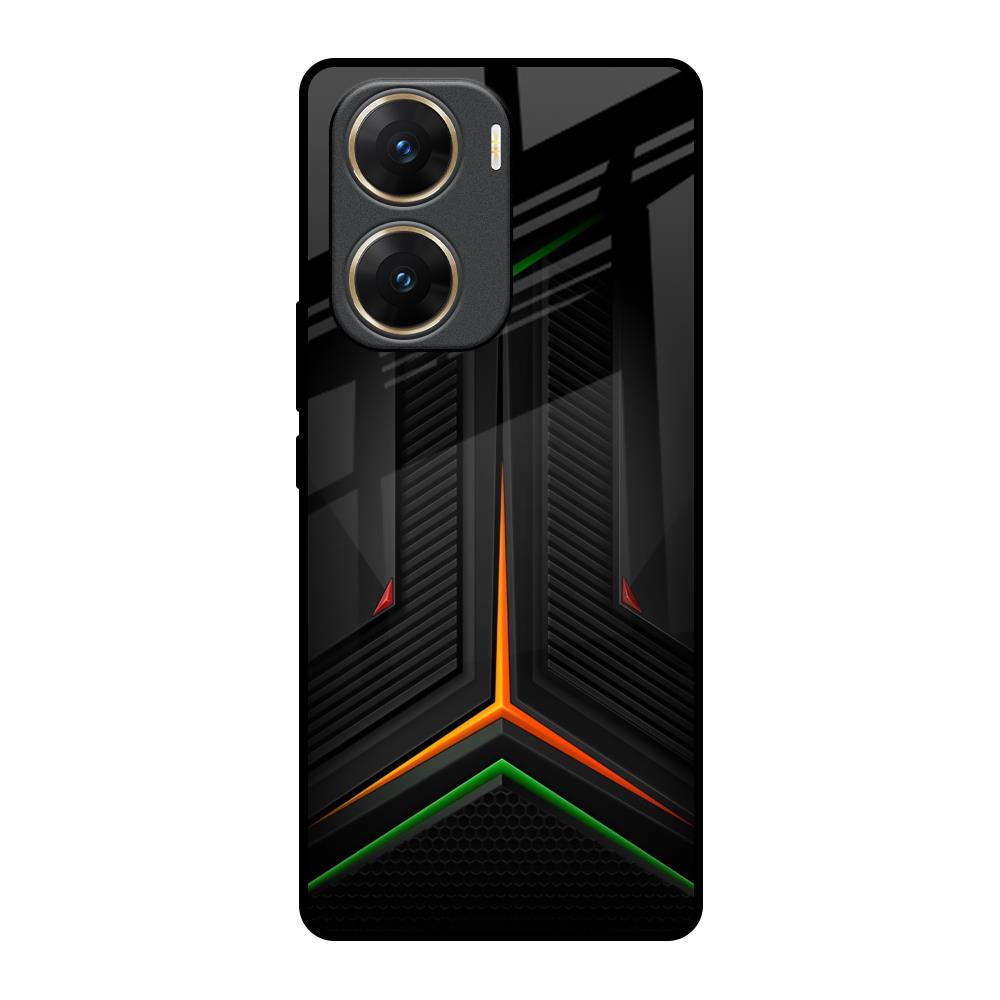 Modern Ultra Chevron Vivo V29e 5G Glass Back Cover Online