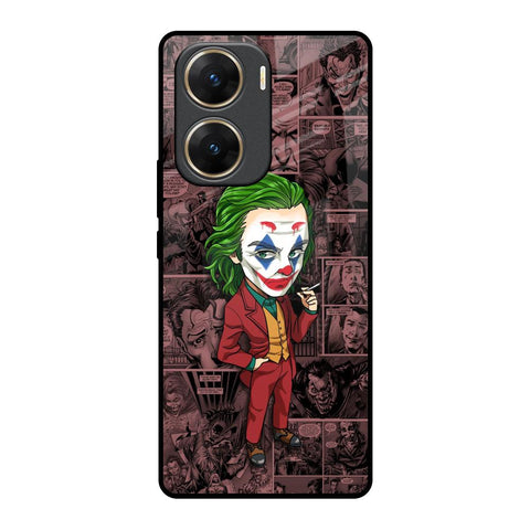Joker Cartoon Vivo V29e 5G Glass Back Cover Online