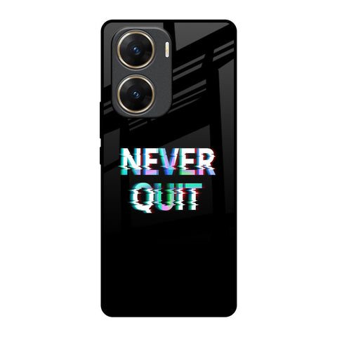 Never Quit Vivo V29e 5G Glass Back Cover Online
