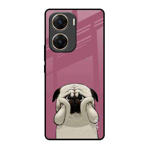Funny Pug Face Vivo V29e 5G Glass Back Cover Online