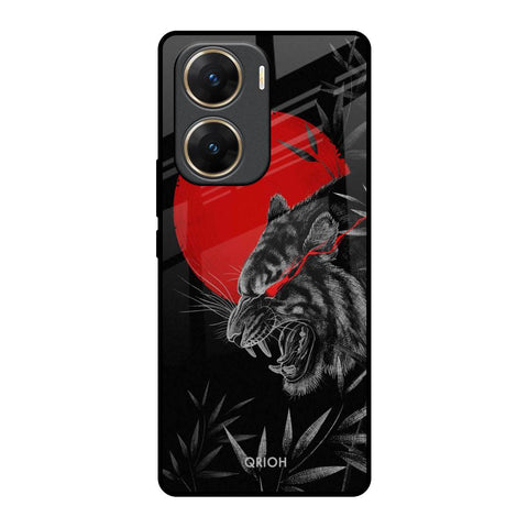 Red Moon Tiger Vivo V29e 5G Glass Back Cover Online