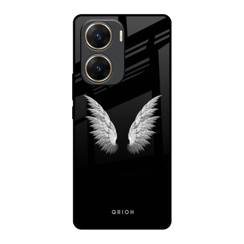 White Angel Wings Vivo V29e 5G Glass Back Cover Online