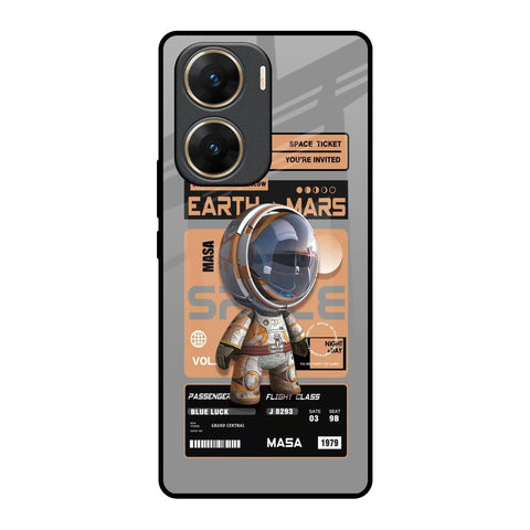 Space Ticket Vivo V29e 5G Glass Back Cover Online