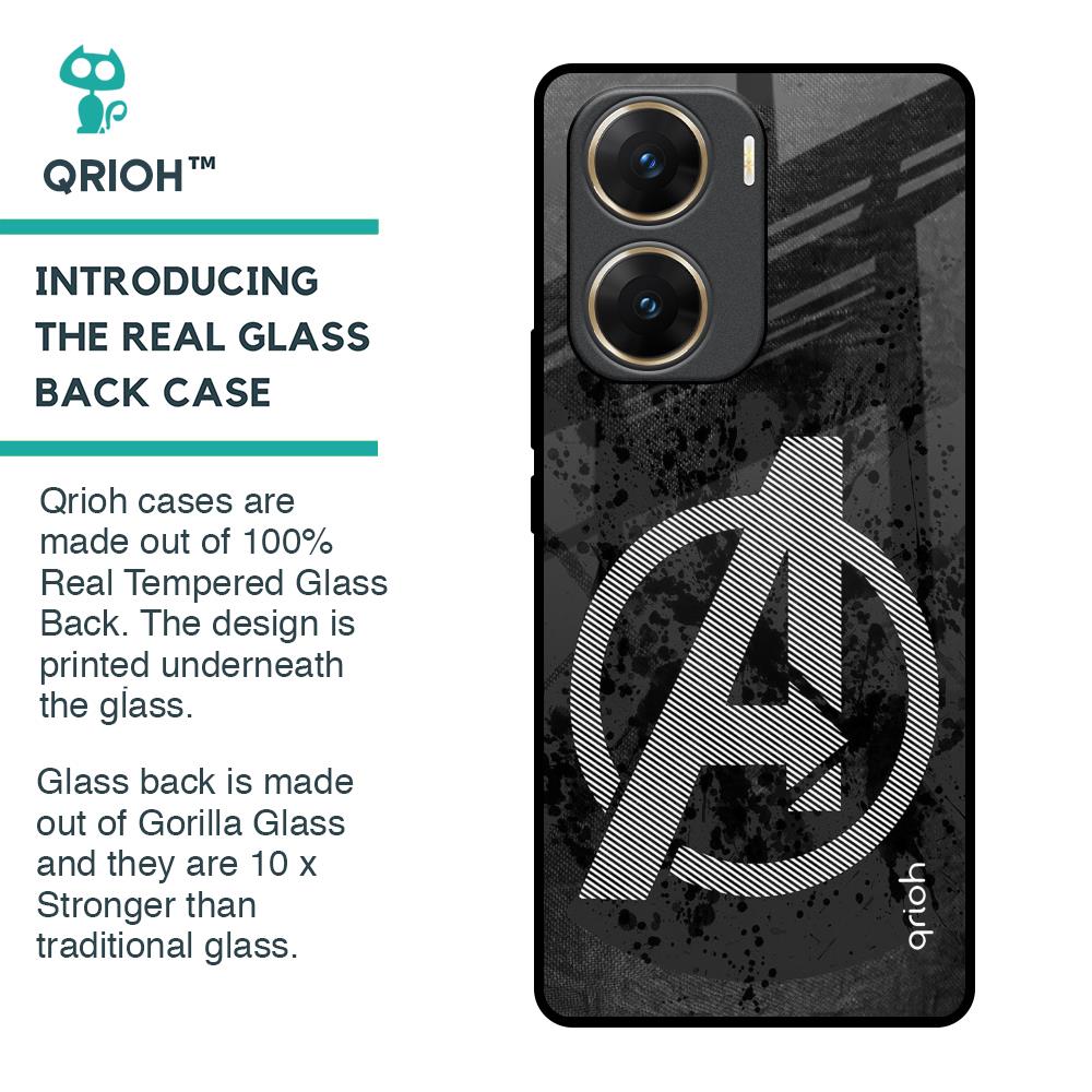 Sign Of Hope Glass Case for Vivo V29e 5G