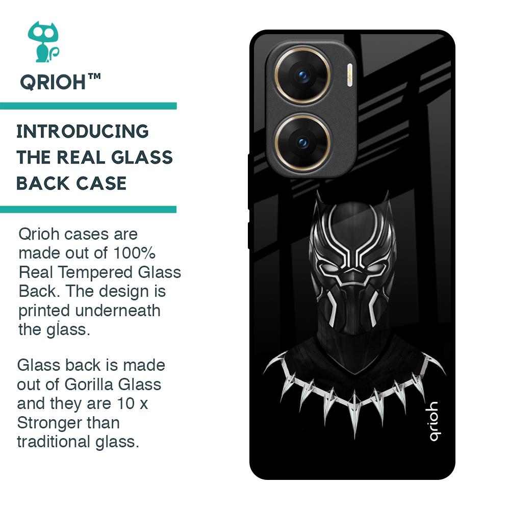 Dark Superhero Glass Case for Vivo V29e 5G