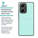Teal Glass Case for Vivo V29e 5G