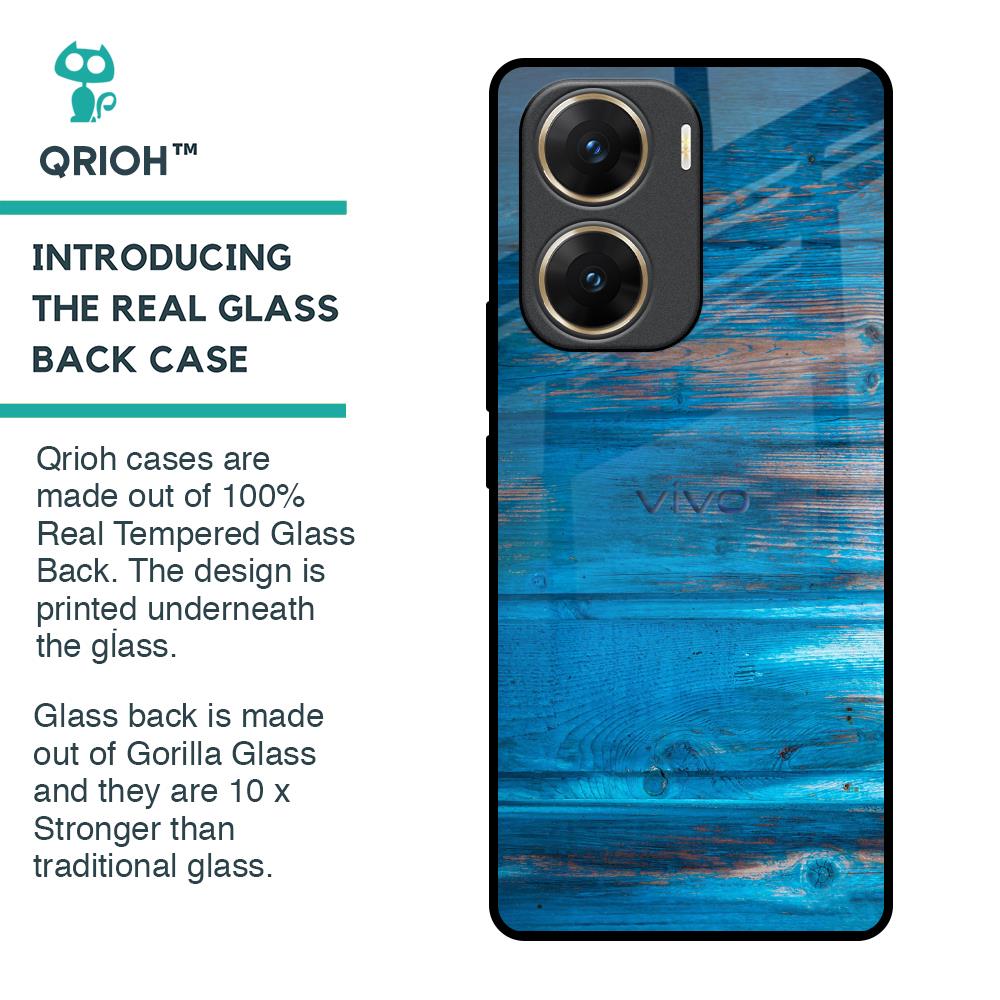 Patina Finish Glass case for Vivo V29e 5G