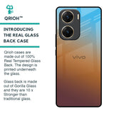 Rich Brown Glass Case for Vivo V29e 5G