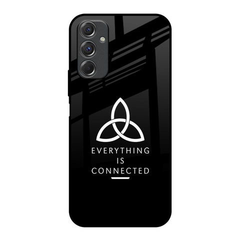 Everything Is Connected Samsung Galaxy F34 5G Glass Back Cover Online
