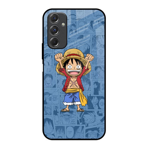 Chubby Anime Samsung Galaxy F34 5G Glass Back Cover Online