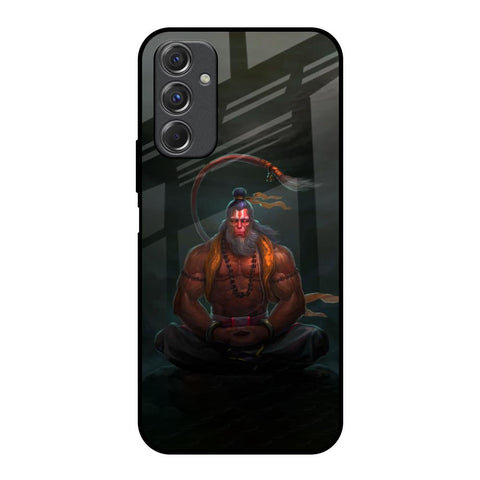 Lord Hanuman Animated Samsung Galaxy F34 5G Glass Back Cover Online