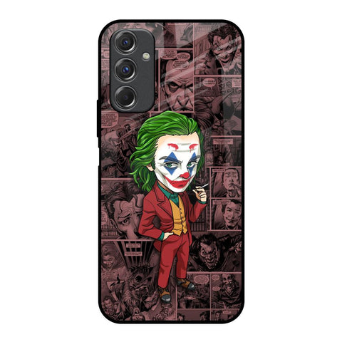 Joker Cartoon Samsung Galaxy F34 5G Glass Back Cover Online