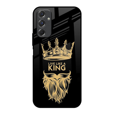 King Life Samsung Galaxy F34 5G Glass Back Cover Online