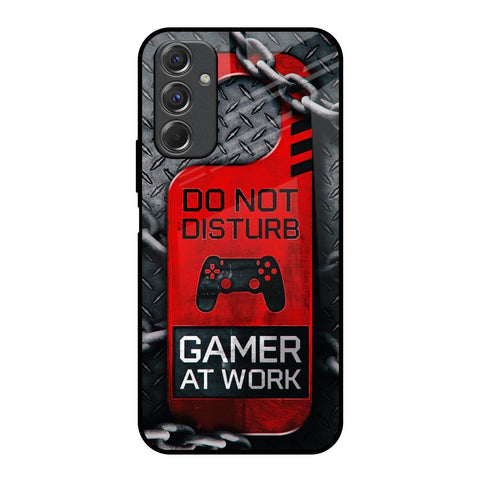 Do No Disturb Samsung Galaxy F34 5G Glass Back Cover Online