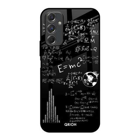 Funny Math Samsung Galaxy F34 5G Glass Back Cover Online