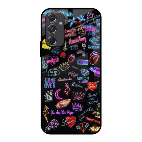 Accept The Mystery Samsung Galaxy F34 5G Glass Back Cover Online