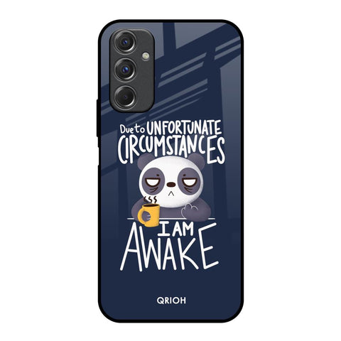 Struggling Panda Samsung Galaxy F34 5G Glass Back Cover Online