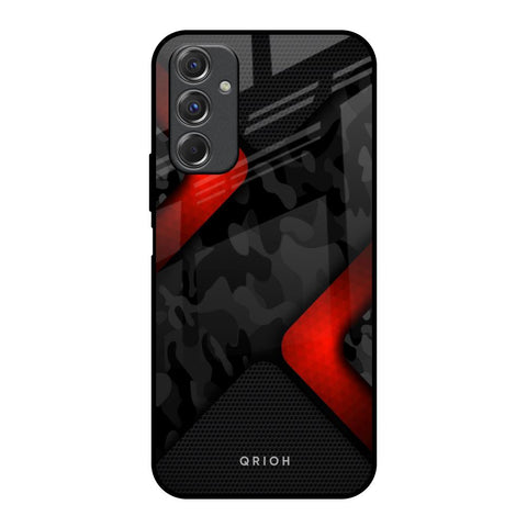 Modern Camo Abstract Samsung Galaxy F34 5G Glass Back Cover Online