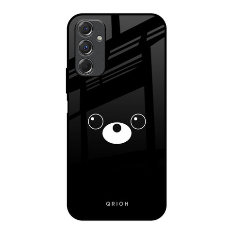 Cute Bear Samsung Galaxy F34 5G Glass Back Cover Online