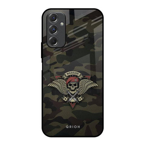 Army Warrior Samsung Galaxy F34 5G Glass Back Cover Online