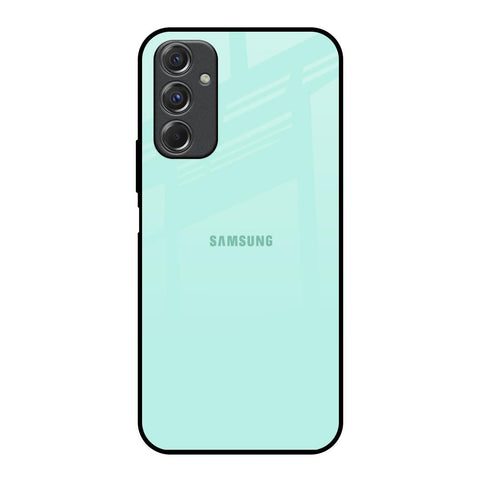 Teal Samsung Galaxy F34 5G Glass Back Cover Online