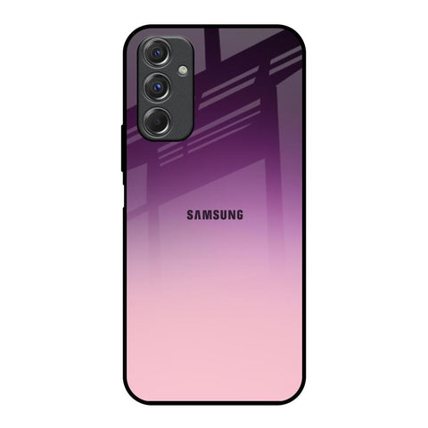 Purple Gradient Samsung Galaxy F34 5G Glass Back Cover Online